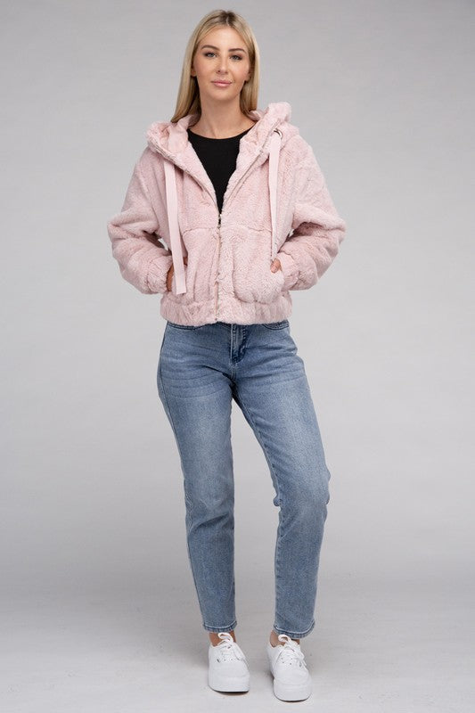 Luxe Fluffy Teddy Hoodie