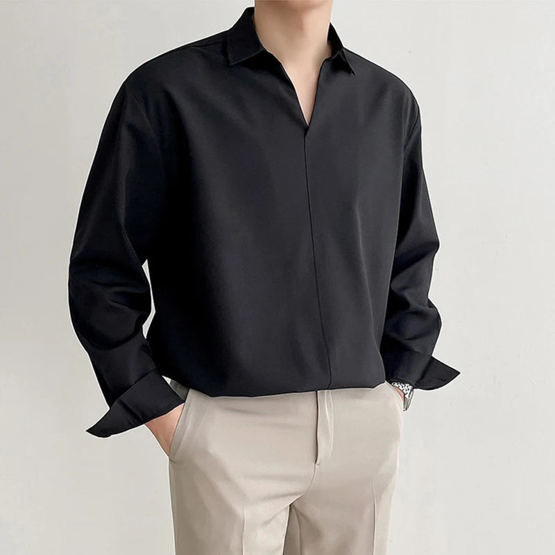 Luxury Comfort Fit long-sleeve shirt