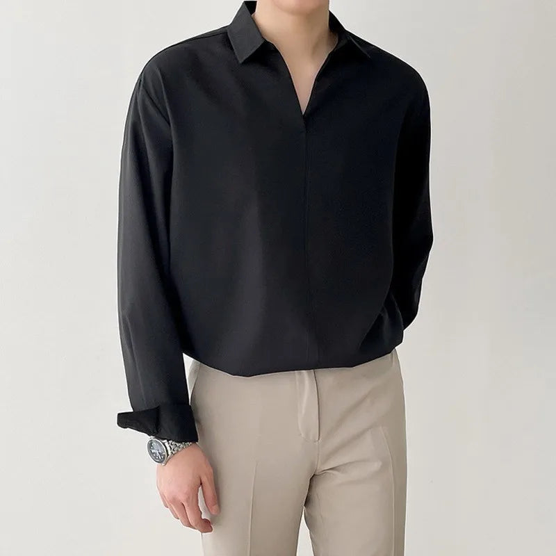 Luxury Comfort Fit long-sleeve shirt