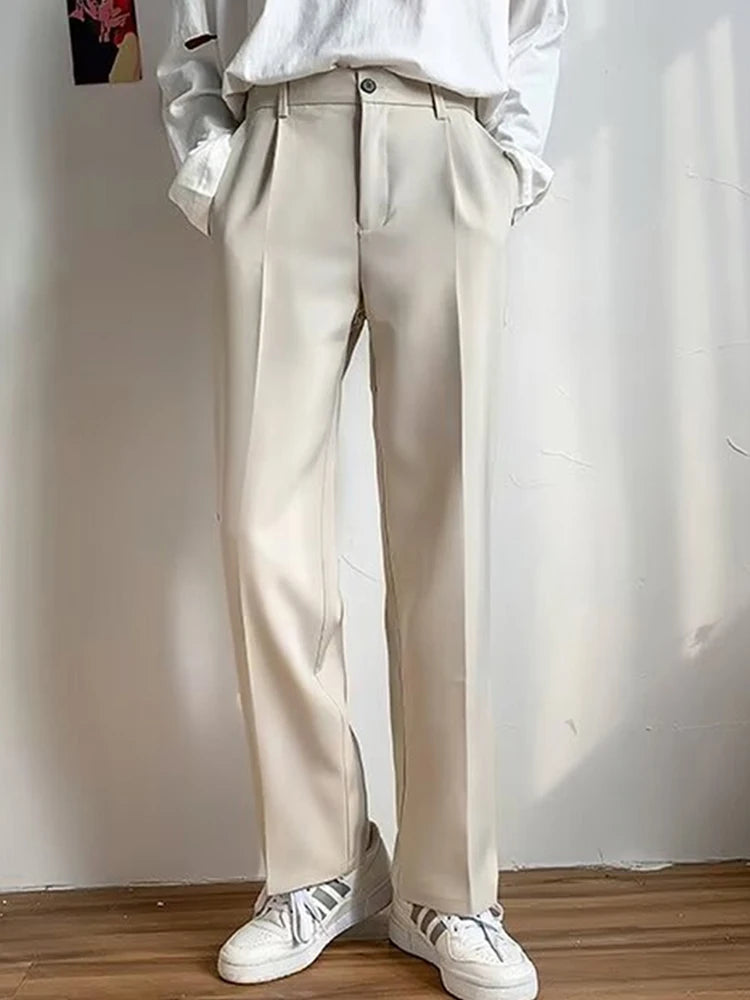 Casual Straight Leg Pants